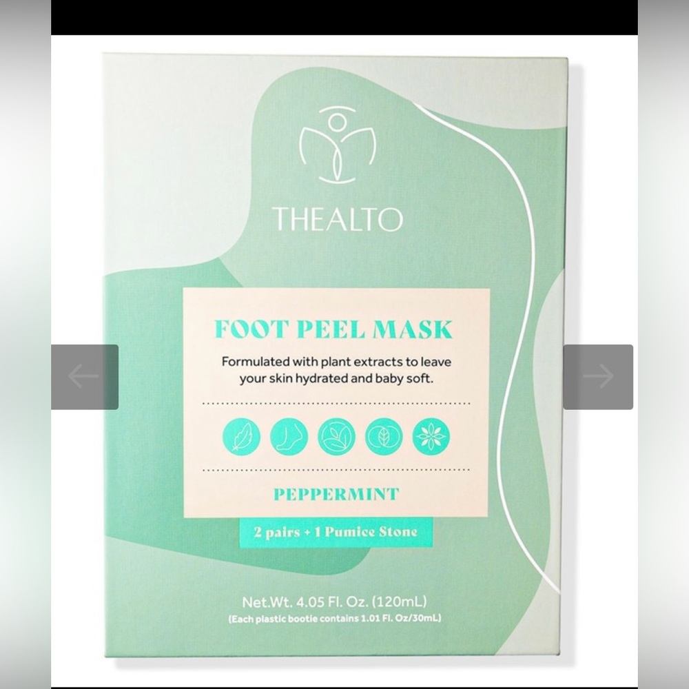 THEALTO - Peppermint Foot Peel Mask